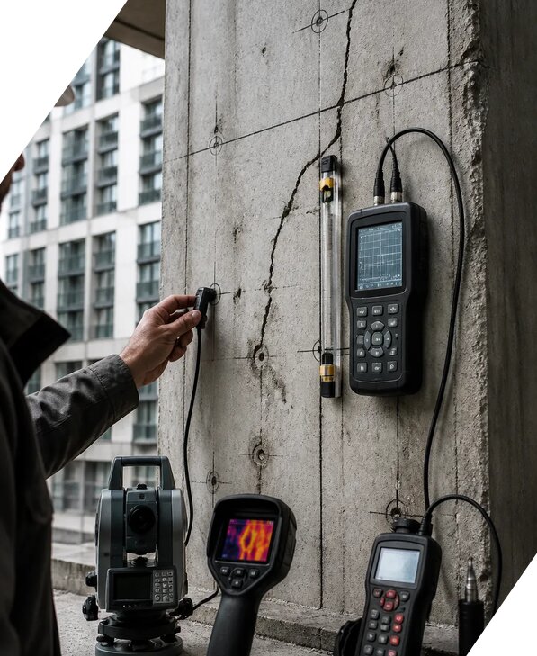 Инструментальное обследование зданий в Губахе от 15549 р. | ЭкспертизаРоссия